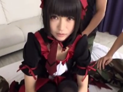 61218 - 「そんなに見ないで…///」透明感バツグンの色白JKと昼間からねっとりハメ