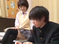 55758 - 円光で小遣い稼ぎする素人JK2人組を一気にハメ撮り→パイパン膣に中出し