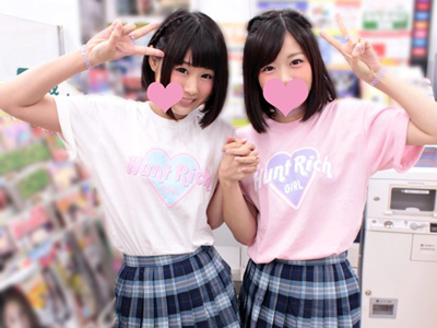 60280 - 「見られるの…恥ずかしいよ…///」素人JK達をナンパして乱交ファック