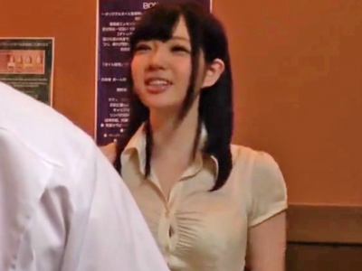 57055 - 乳腺に媚薬オイルを塗りたくられて発情した巨乳娘→太マラ突っ込まれ痙攣イキ！