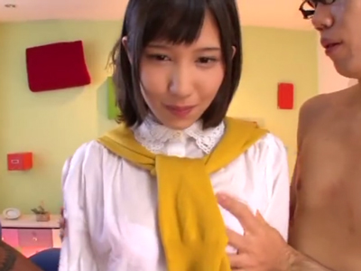 60736 - 「ココもお掃除しちゃいますねー」4人の全裸メイドの痴女責めでザーメン暴発