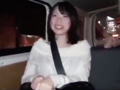 64005 - 大江戸パークで働く素人娘に突撃ハメ撮り交渉→まさかのOKですぐさまハメ！