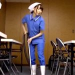 698073 150x150 - 社内でこっそりフェラしてるところを見た人妻清掃員が発情→他のリーマン誘惑してズボハメ開始ｗ