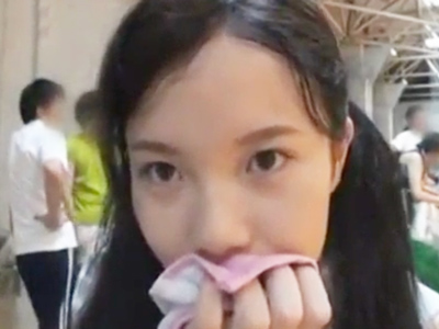 703080 - ホームビデオでJK娘のフェラを撮影する変態パパ