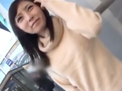 59605 - 清楚な黒髪美女をローター責めの後に強制フェラでザーメン口内射精