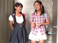 56620 - 同じ町内のロリっ子をナンパ→個室に連れ込み中出し教育