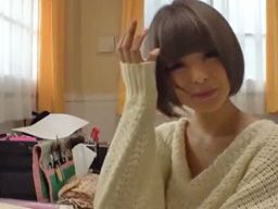 45123 - 経験人数100人超なビッチ黒ギャルが中出し3Pハメ撮り！