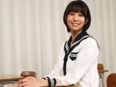 75396 - 「めっちゃ濃い！」美少女JKが教室で先生のチンコを笑顔でフェラご奉仕ｗ
