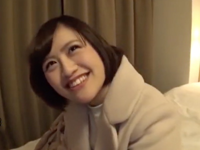 706925 - 短い髪でもアイドル級に可愛い素人娘のフェラハメ撮り