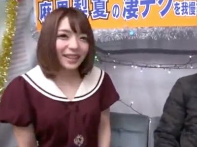 711612 - 「早くイってよぉ…」麻里梨夏が素人チンポを奉仕→イカせられず生中出し展開