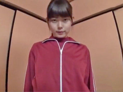 711915 - あずき色ジャージのJCのブルマに穴開けて着衣パコ