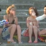 705082 150x150 - ビーチで飲んで下乳見せてるギャルズをナンパ乱交