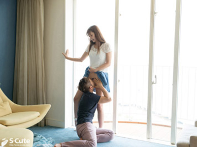 717977 - 朝日を楽しむ彼女にイタズラしてラブラブH